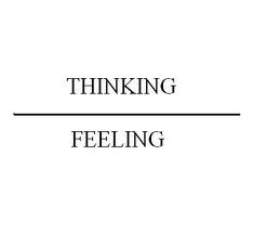 thinking and feeling